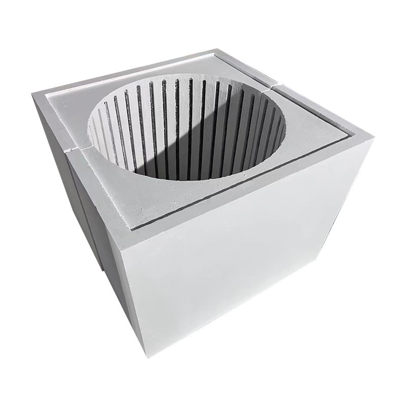 Blok Modul Pemanasan Gentian Seramik untuk Relau Rintangan Elektrik